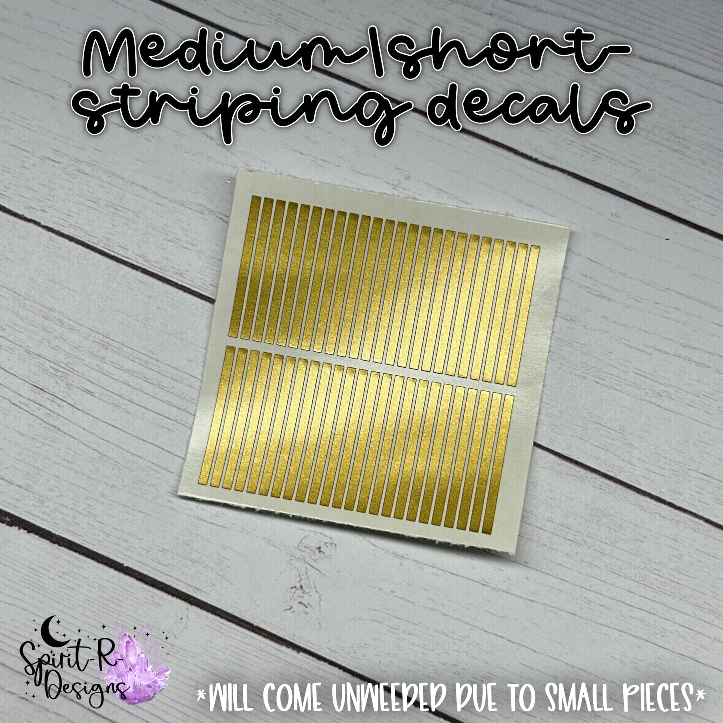 Medium/Short - Striping Decals