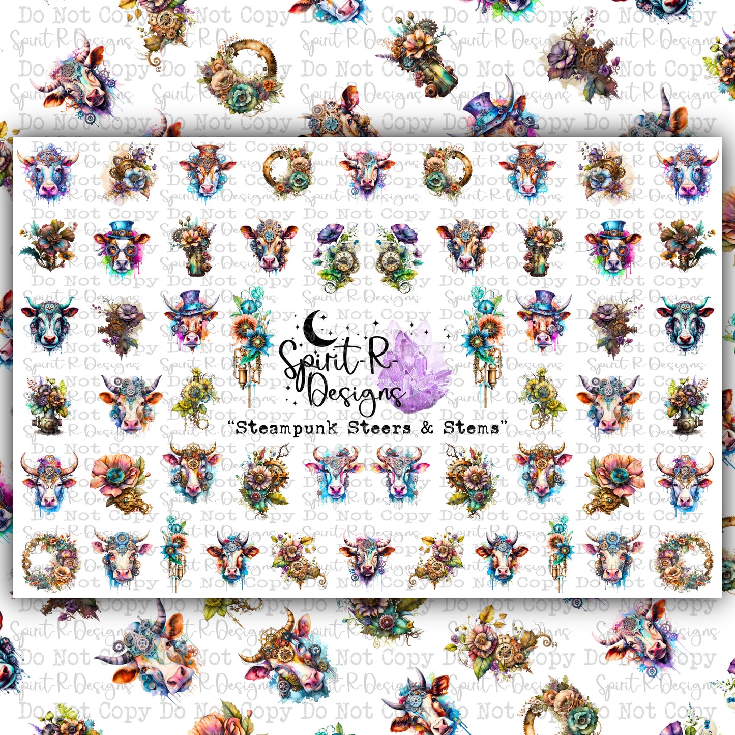 Steampunk Steers & Stems