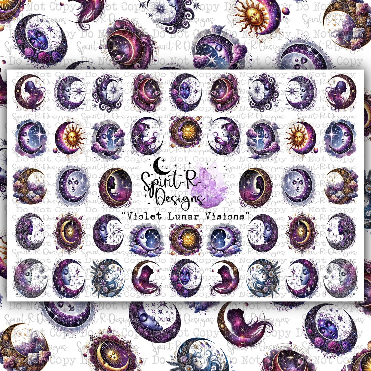 Violet Lunar Visions