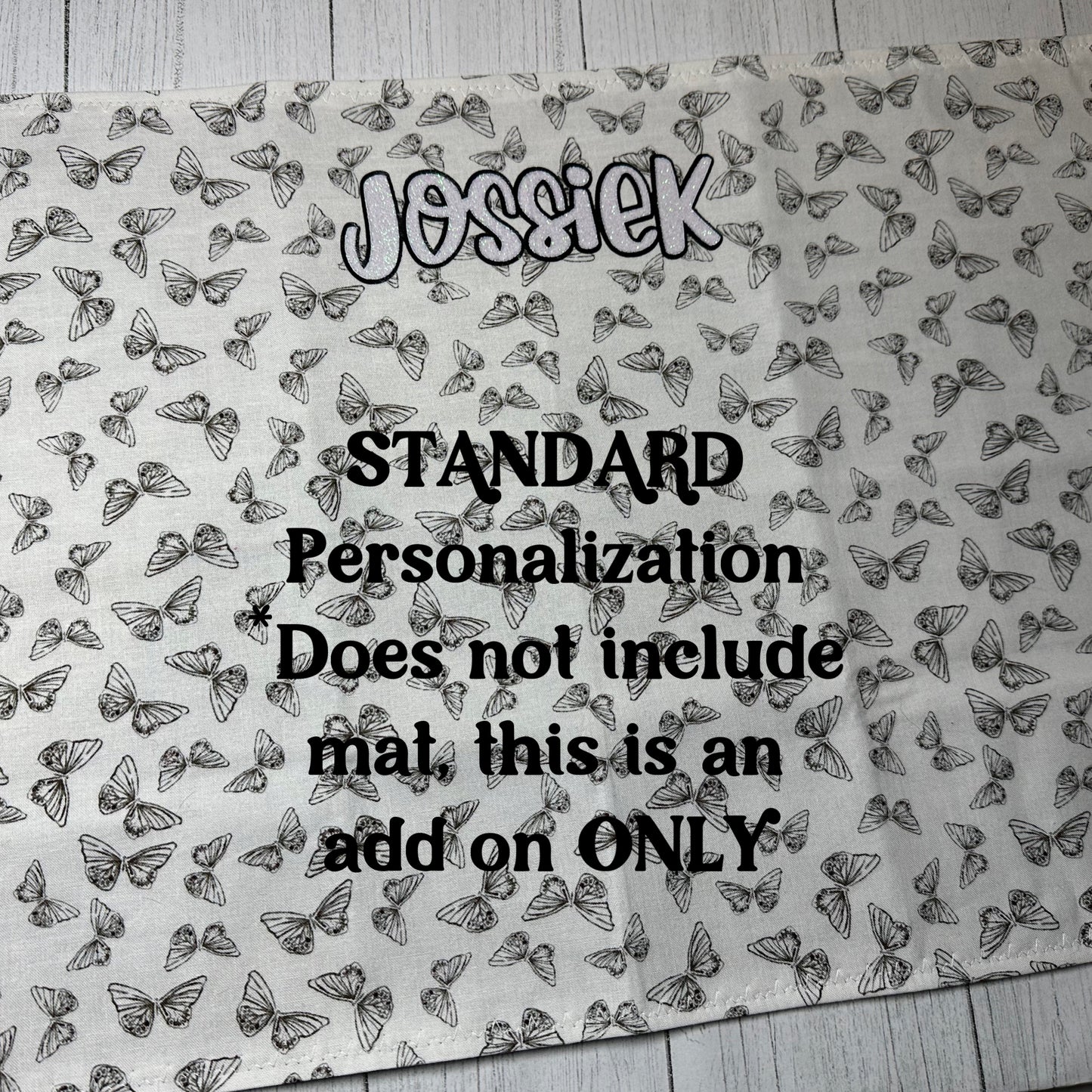 *Add on - Standard Personalization