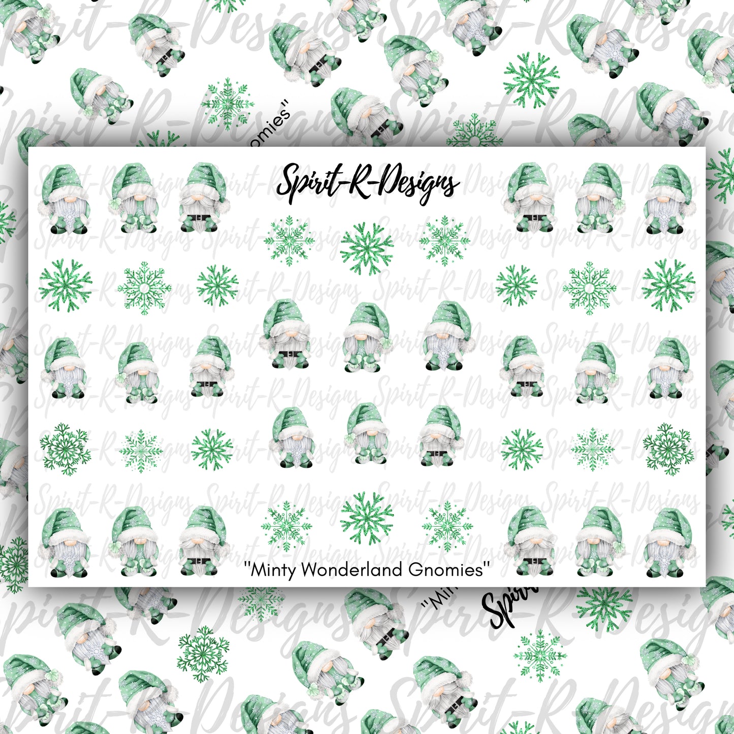 Minty Wonderland Gnomes