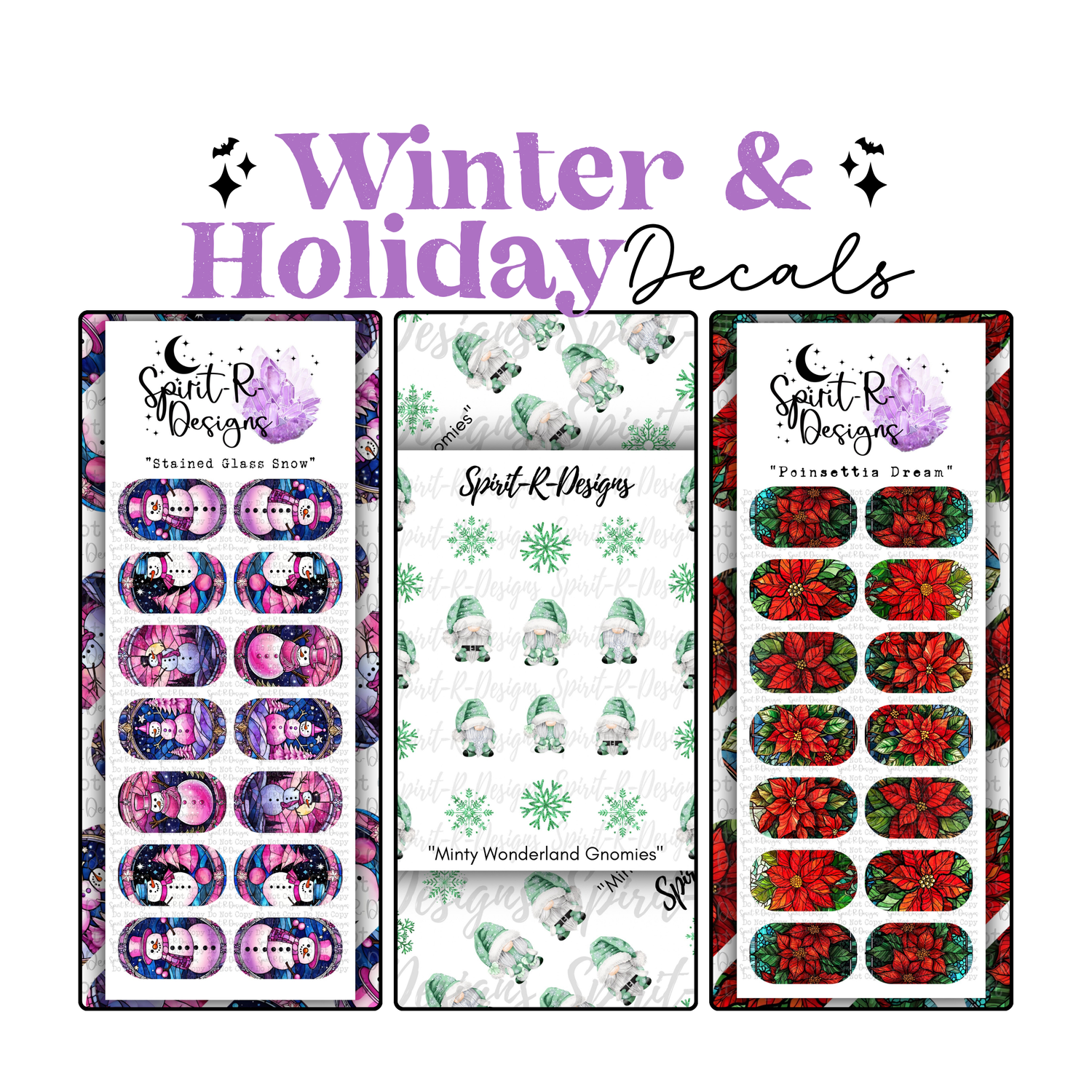 Winter & Holiday Decals