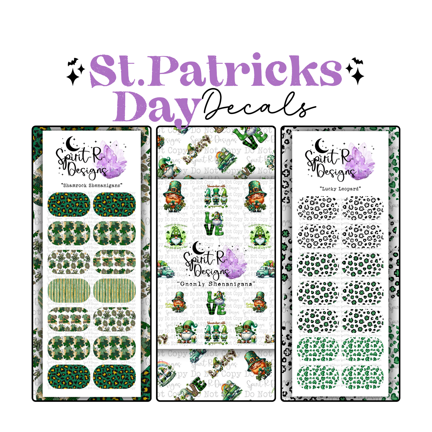 St. Patrick’s Day Decals