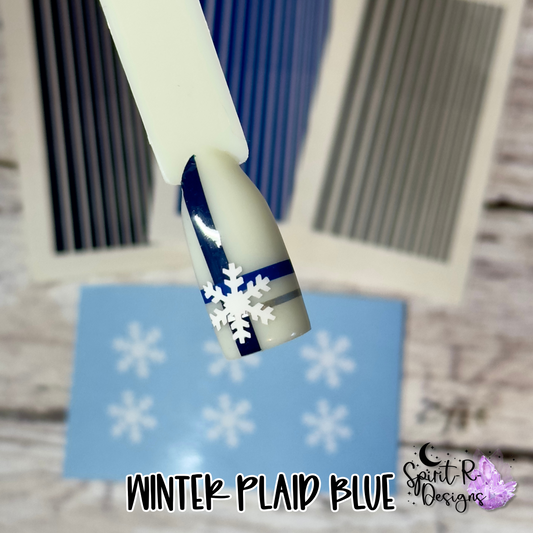 Blue Winter Plaid Pack