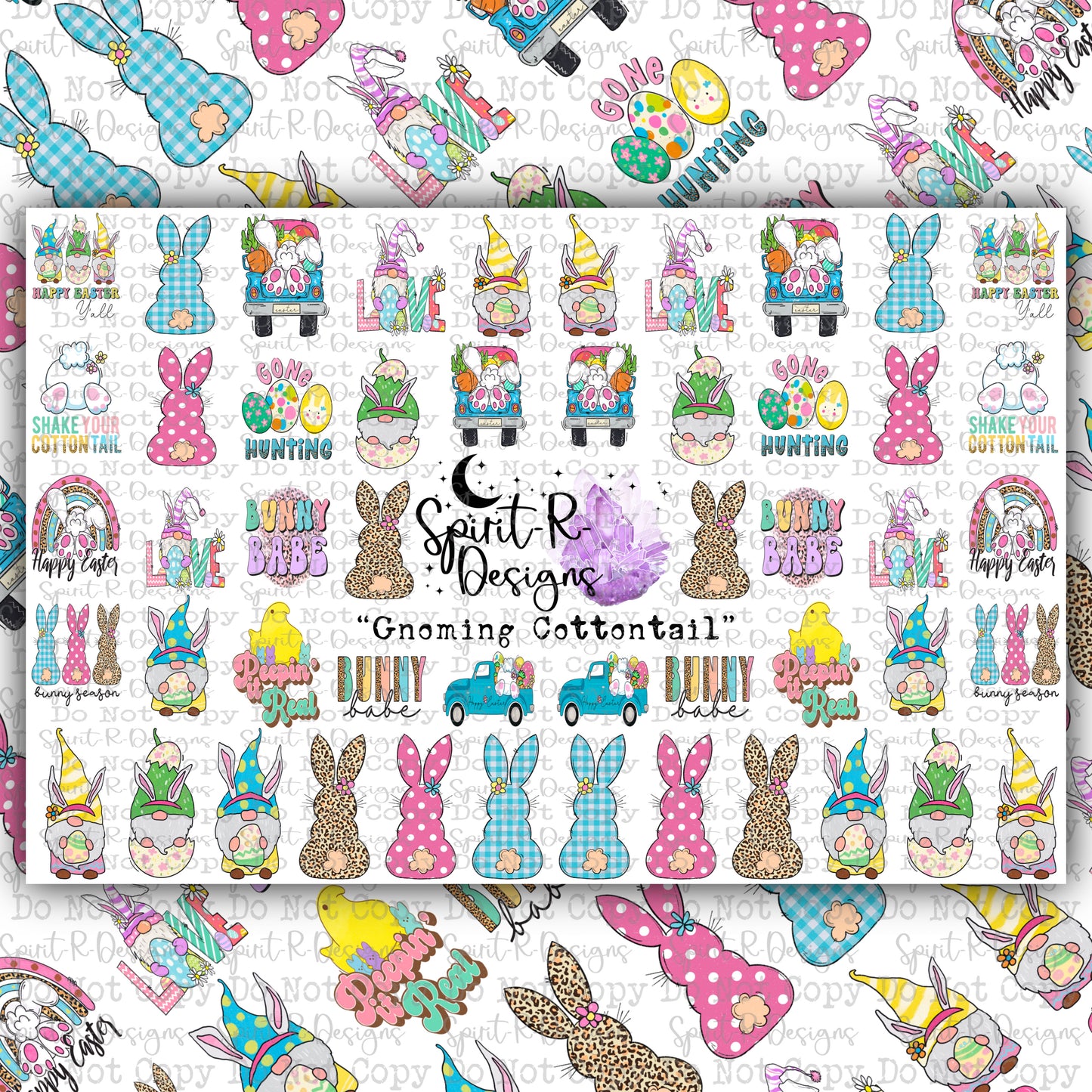 Gnoming Cottontail