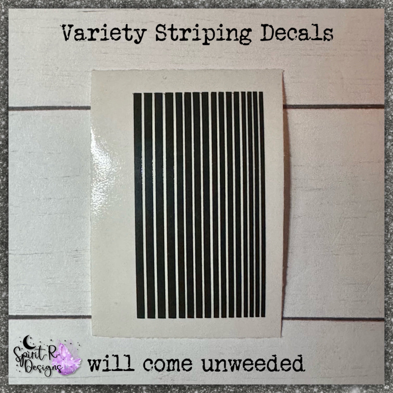 Variety Striping Decals