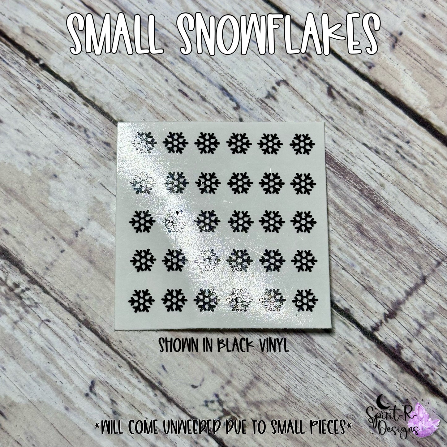 Small Snowflakes