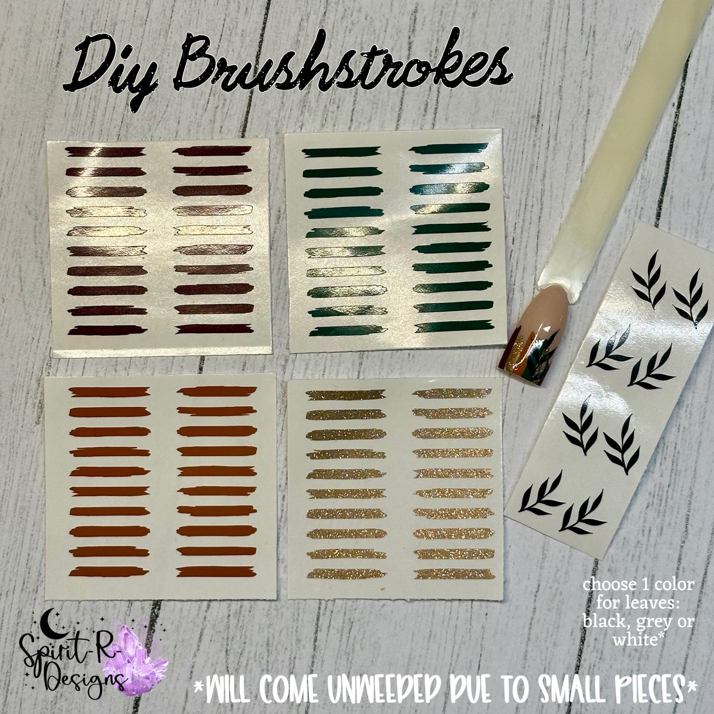 DIY Brushstrokes: Gold