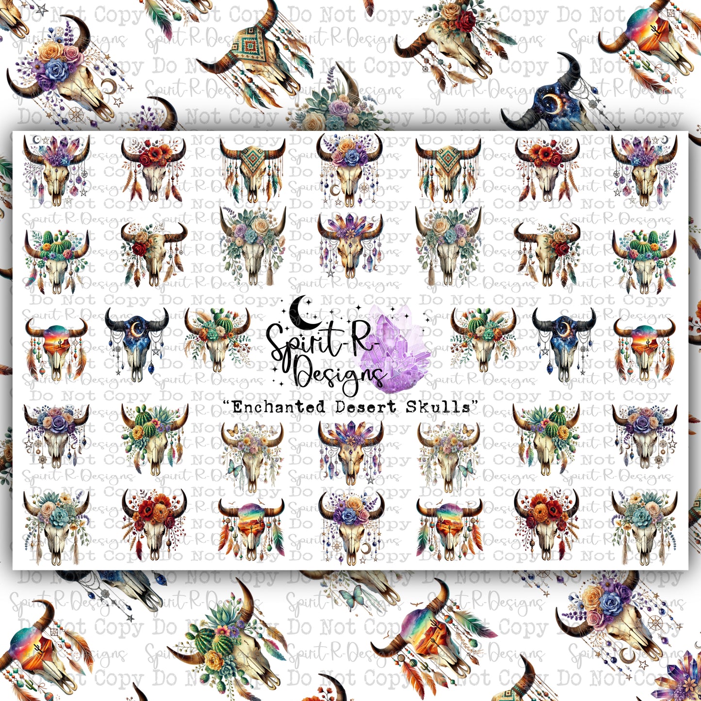 Enchanted Desert Skulls