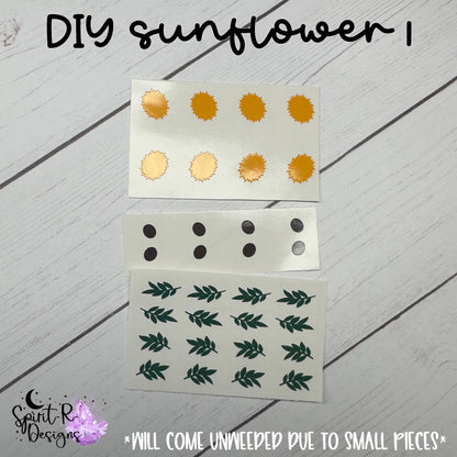 DIY Sunflower 1