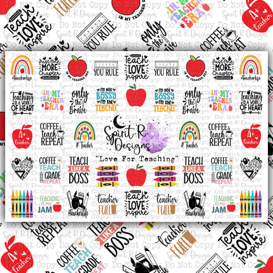 Love for Teaching