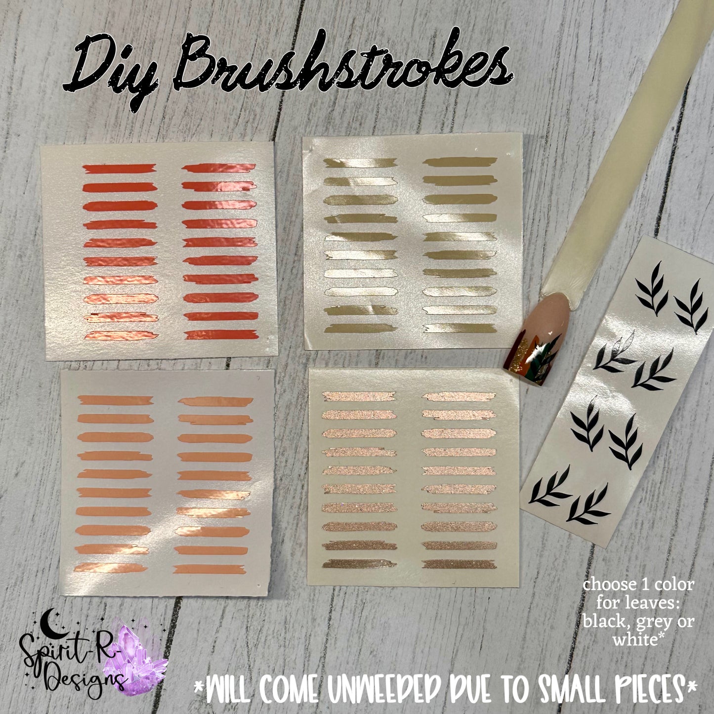 DIY Brushstrokes: Coral