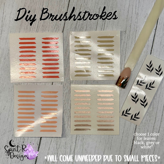 DIY Brushstrokes: Coral