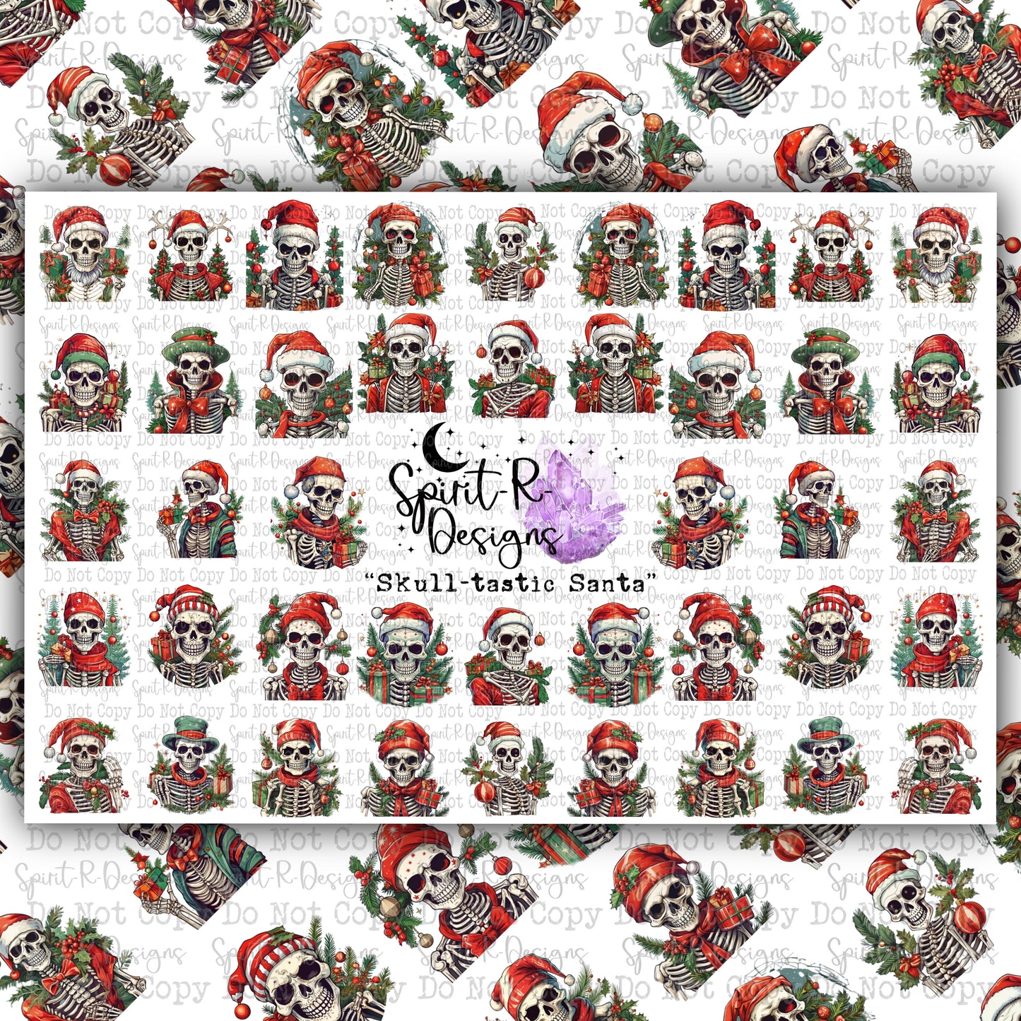 Skull-tastic Santa