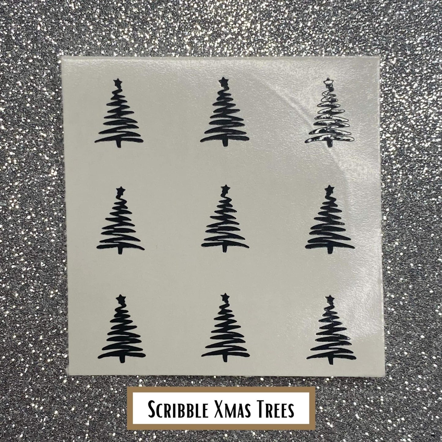 Scribble Xmas Trees