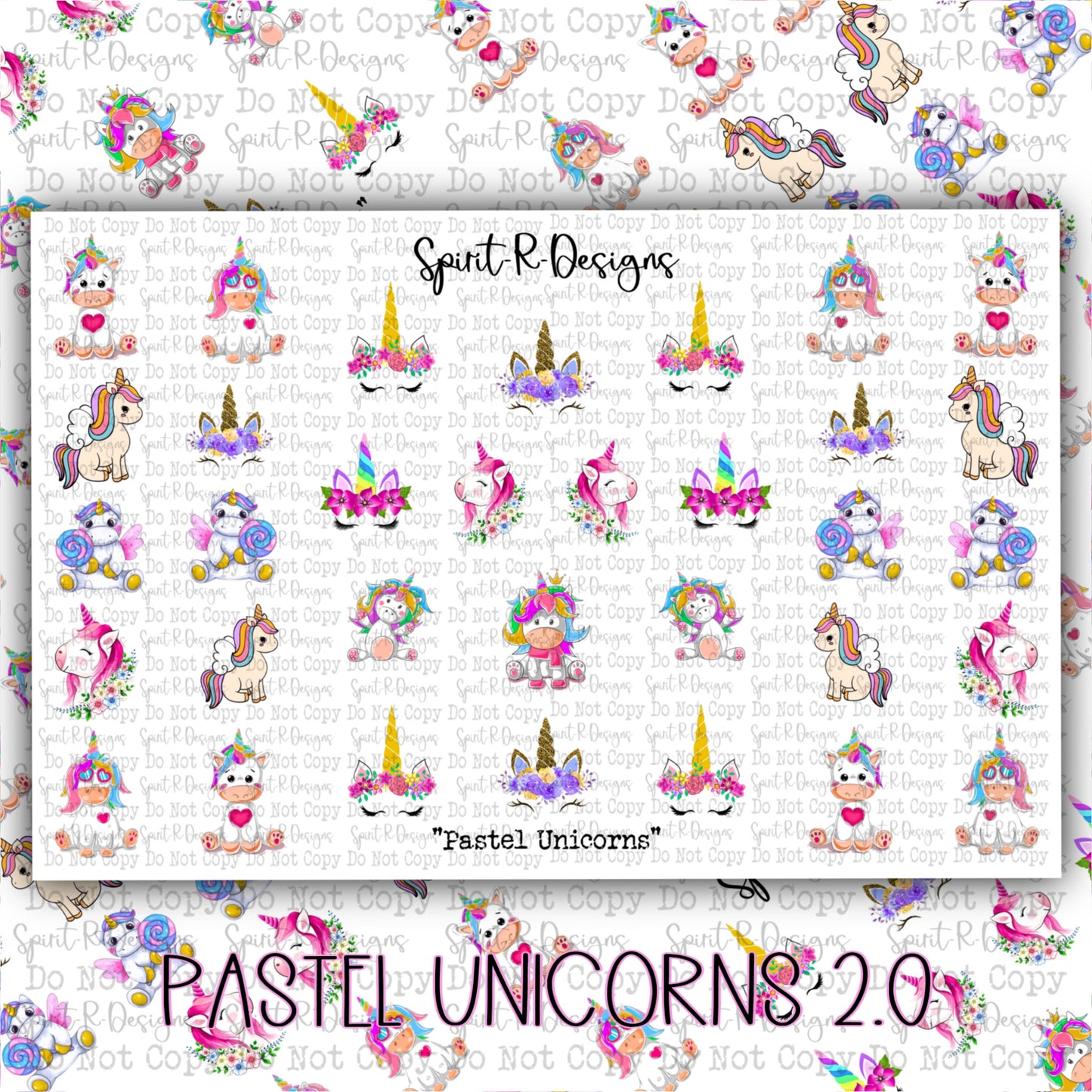 Pastel Unicorns 2.0