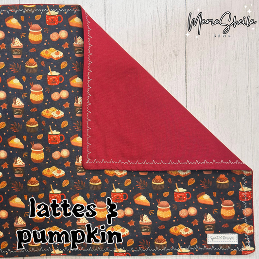 Lattes & Pumpkins Nail Mat