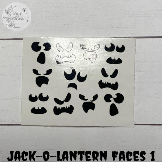 Jack-O-Lantern Faces 1