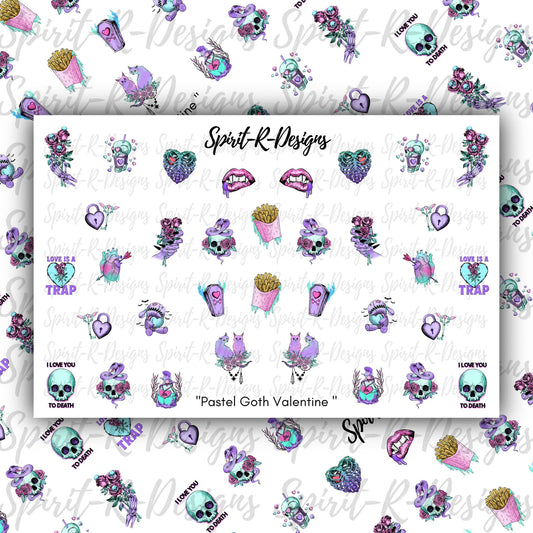 Pastel Goth Valentine